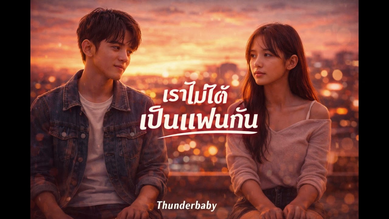 เพลง เราไม่ได้เป็นแฟนกัน Official MV Thunderbaby