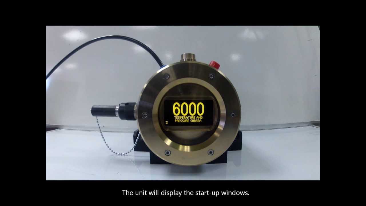 Online Electronics - 6000SD - Subsea Pressure and Temperature Datalogger