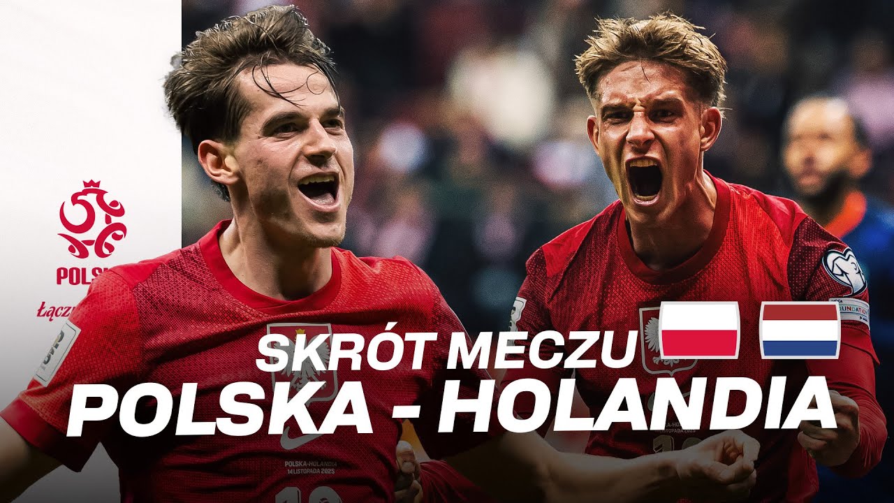 EL. MŚ: Skrót meczu 🇵🇱 POLSKA - HOLANDIA 🇳🇱