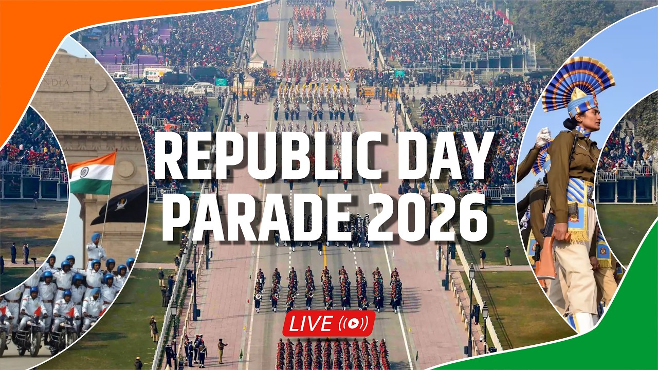 LIVE: 77th Republic Day Parade 2026 | गणतंत्र दिवस समारोह | Kartavya Path