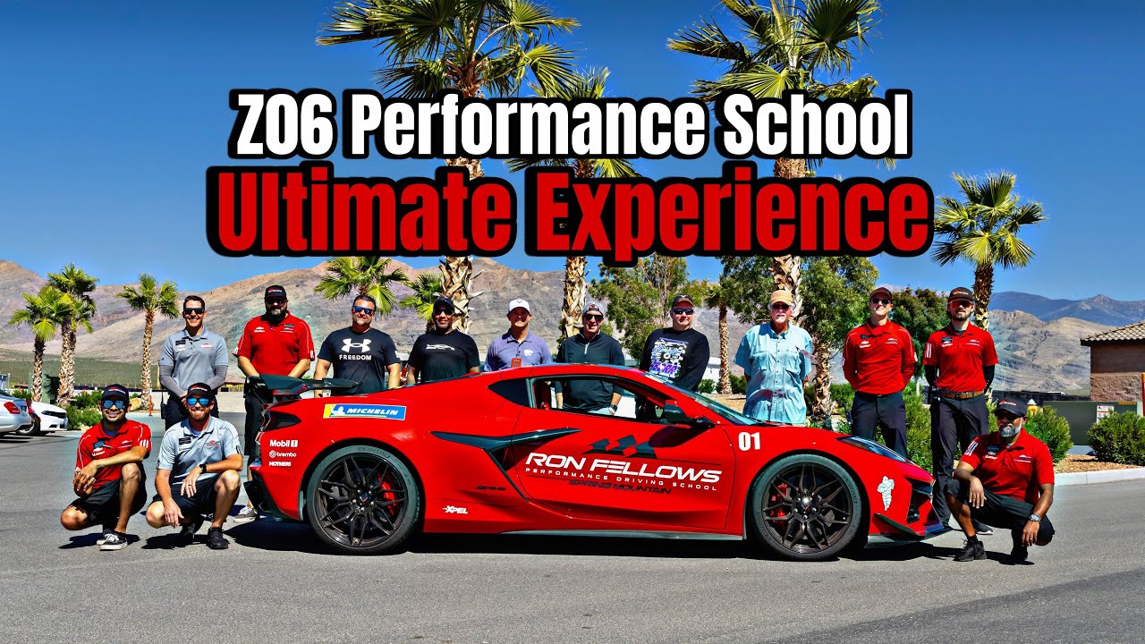 Ultimate Corvette Z06 Experience: Ron Fellows Performance Driving School & Spring Mountain Facility