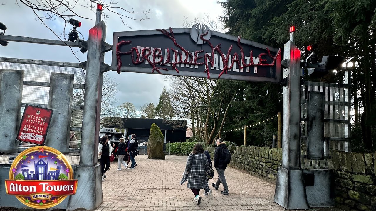 FORBIDDEN VALLEY- Alton Towers 4K Walkthrough 2024