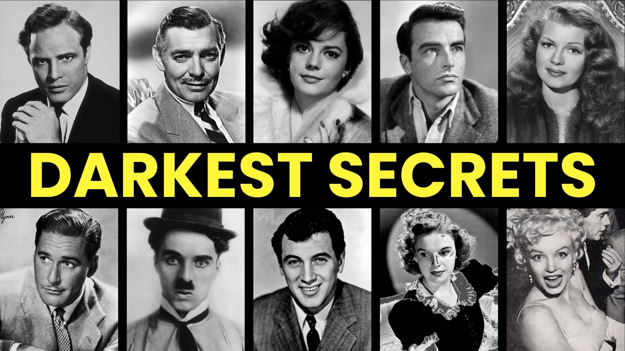 HOLLYWOOD'S DARKEST SECRETS: 10 Legends With Horrifying Double Lives
