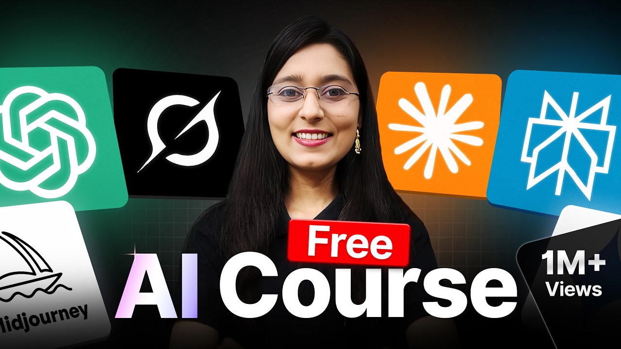 Artificial Intelligence Full Course (Free) | Master AI Tools & Core Concepts