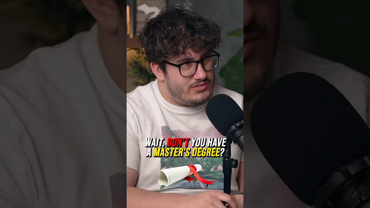 27-Year-Old with Master's Degree Still Lives With Parents
