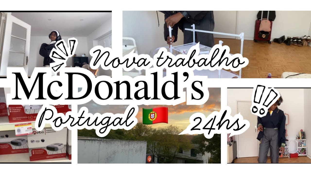 Vlog: Decorar quarto| Novo trabalho McDonald’s | Nova rotina | Aquecedor 🇵🇹😊