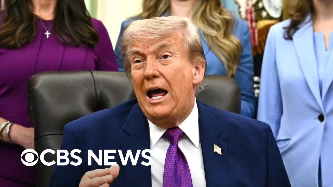 Trump says he has 