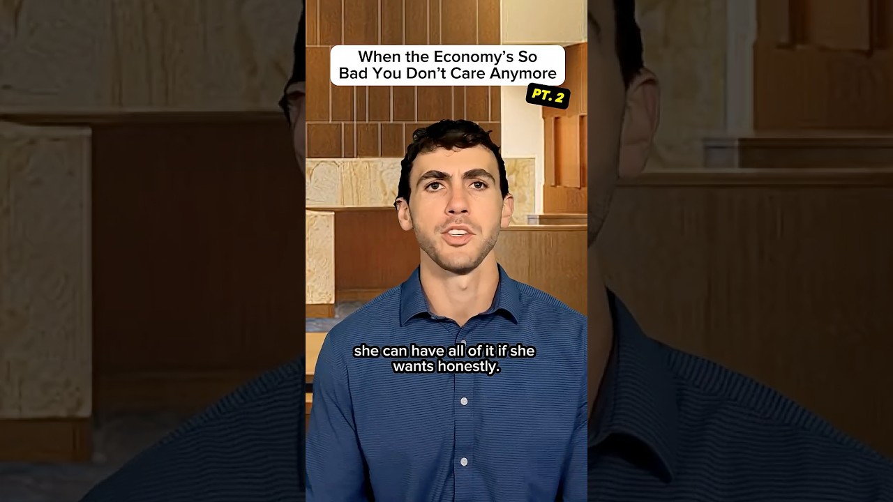 When the Economy's So Bad You Don't Care Anymore (Pt. 2)