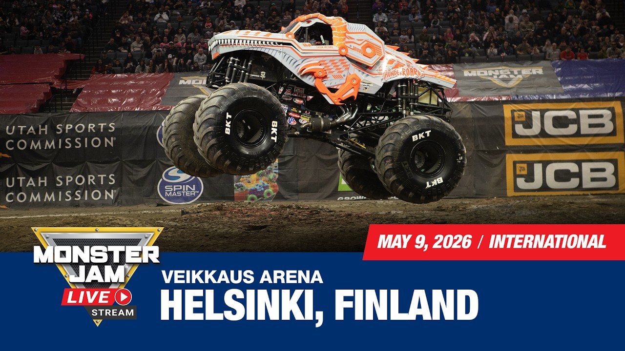 Monster Jam: Helsinki, Finland - 3 (Full Event) | May 9, 2026 | International