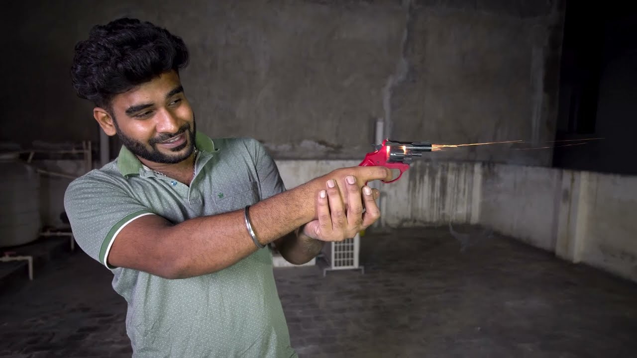 Diwali Gun Testing Failed (haath fat Gaya)