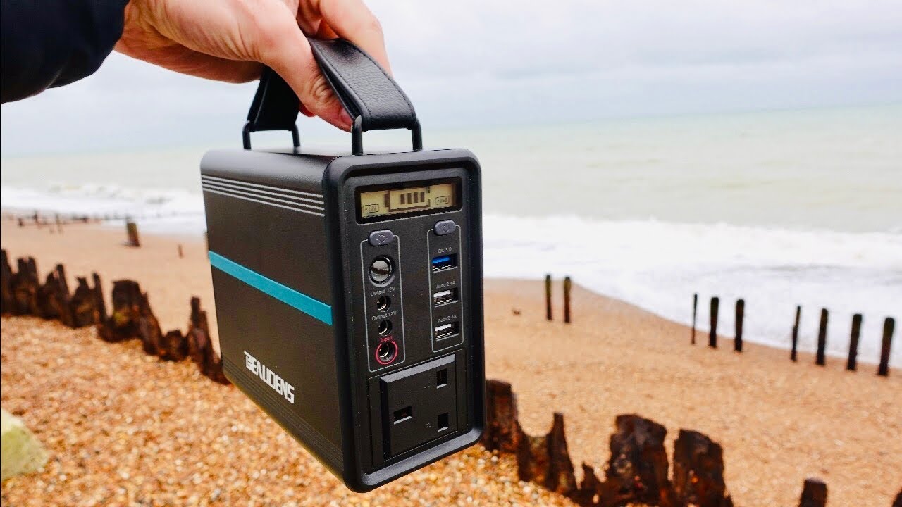 THE MOST COST EFFECTIVE BATTERY SOLAR GENERATOR? Beaudens 166WH/52000mAh Portable Battery Generator