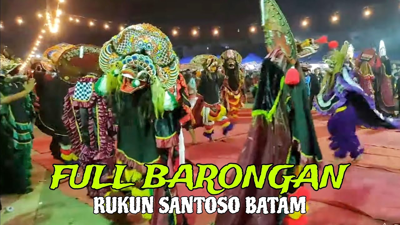 🔴 Live Streaming RAMPAK BARONG Jaranan RUKUN SANTOSO Event Pasar Jaranan Di Buana Central Park BATAM