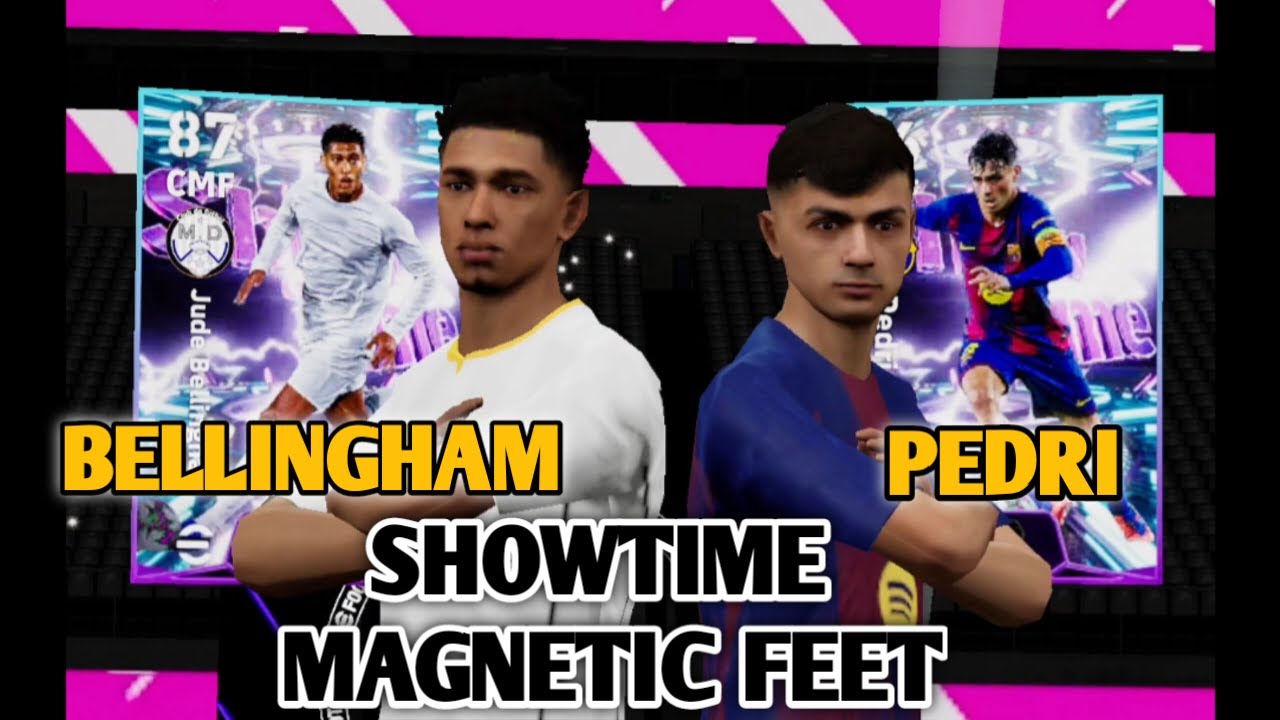ANIMASI HITAM ITU NYATA !! TRIK BELLINGHAM & PEDRI SHOWTIME MAGNETIC FEET || TRIK 22