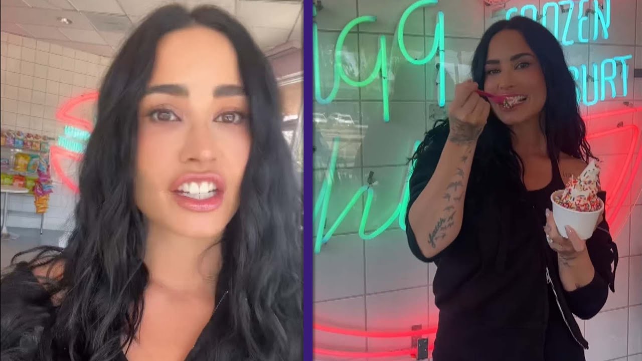 Demi Lovato Returns to Frozen Yogurt Shop 4 Years After VIRAL Rant