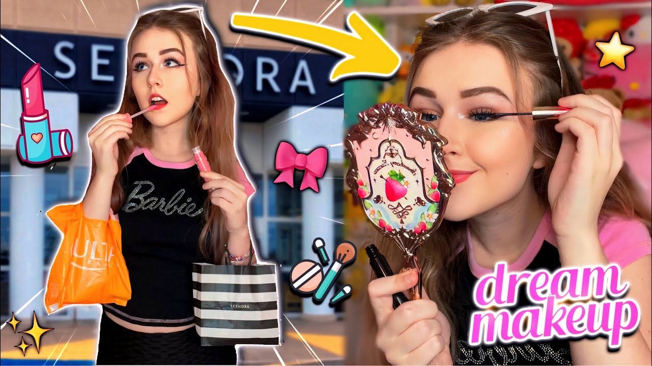 Buying Makeup I Always Wanted As a Kid AKA My Dream Makeup... & mostly testing it ✨💄