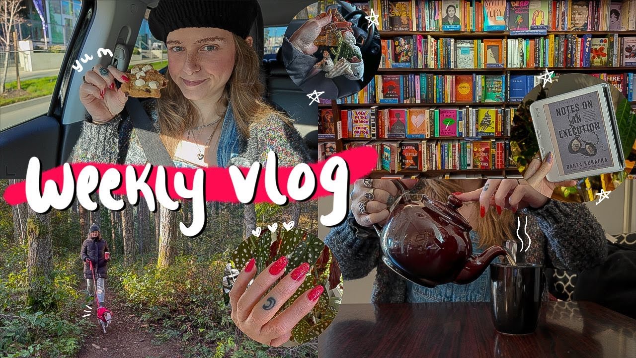 cozy date day, quick makeup routine, books & sunshine ✨☕️🌞