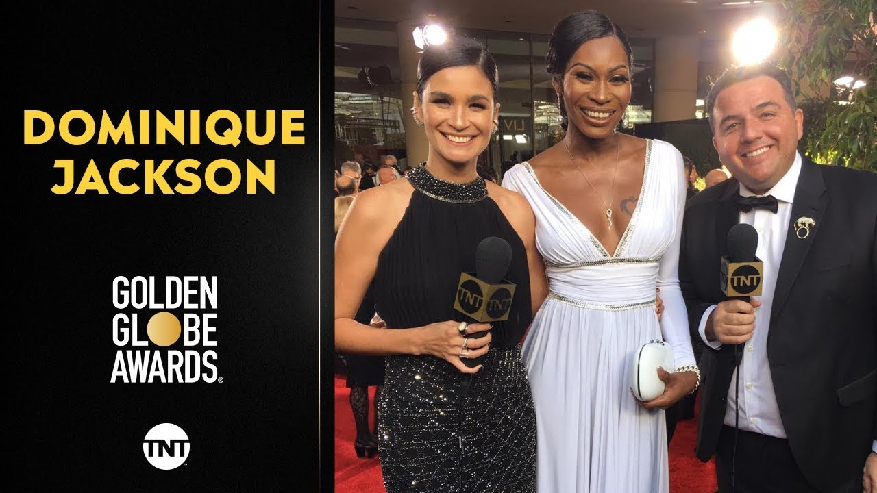DOMINIQUE JACKSON &Eacute; A RAINHA DE POSE! I #GOLDENGLOBESTNT