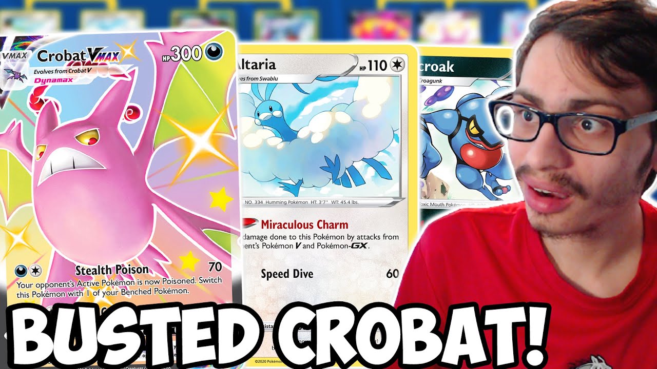 The Busted Crobat VMAX! Best Hit & Run Deck To Play?! PTCGO