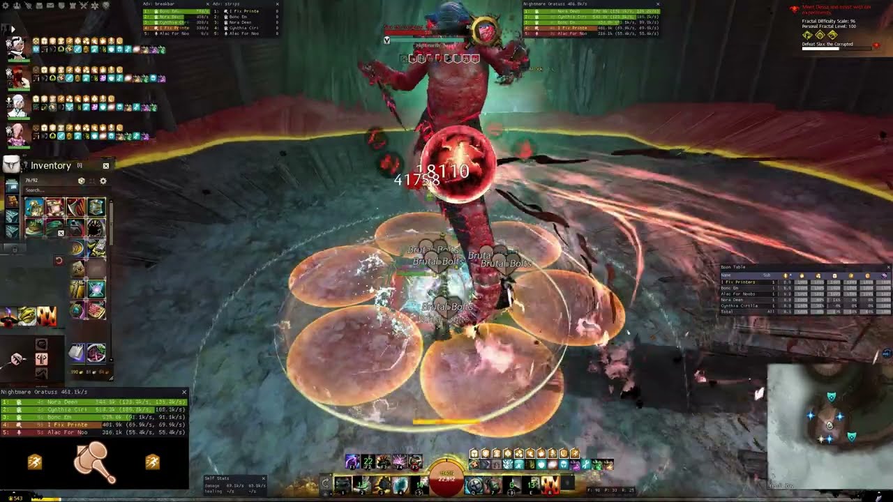 GW2 - 96CM Siax & Ensolyss - Quickness Scrapper
