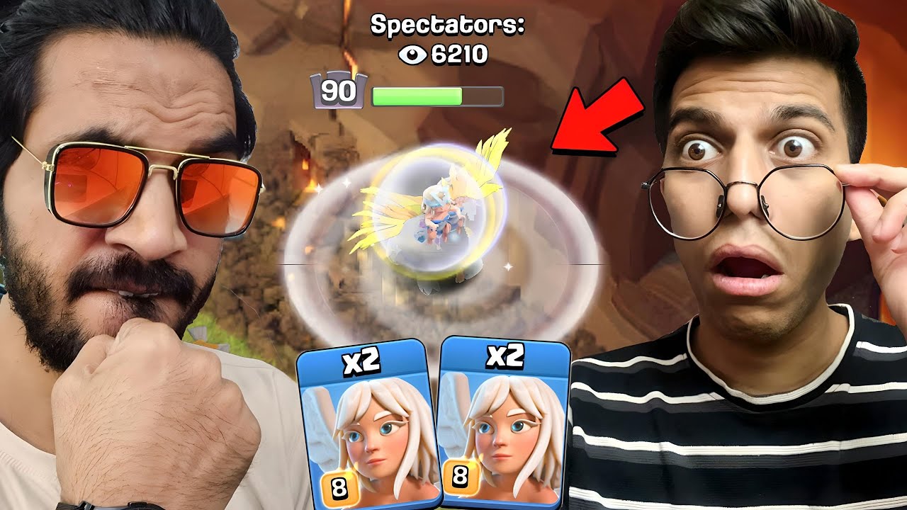 PAPA Mogambo shocked everyone in Finals with only 2 healers (Clash of Clans)