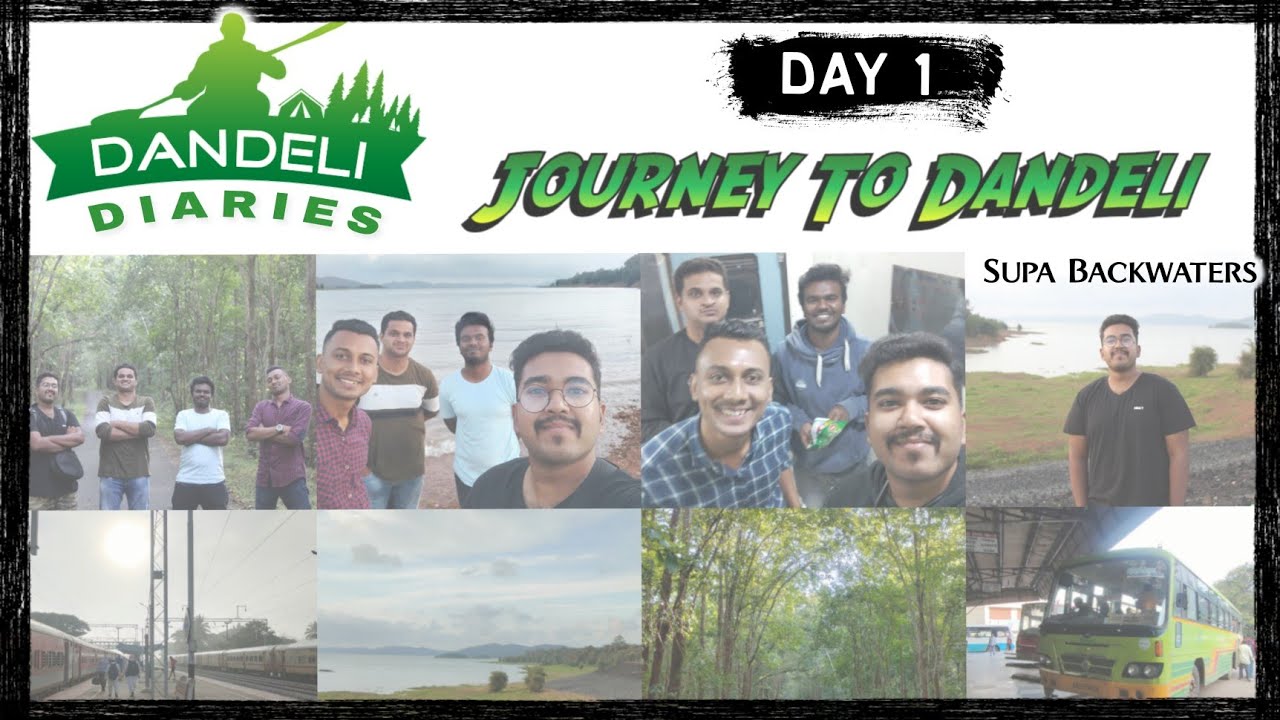 Dandeli Diaries | Journey to Dandeli by train | Day 1 | #ktin #dandeli #kristin_s