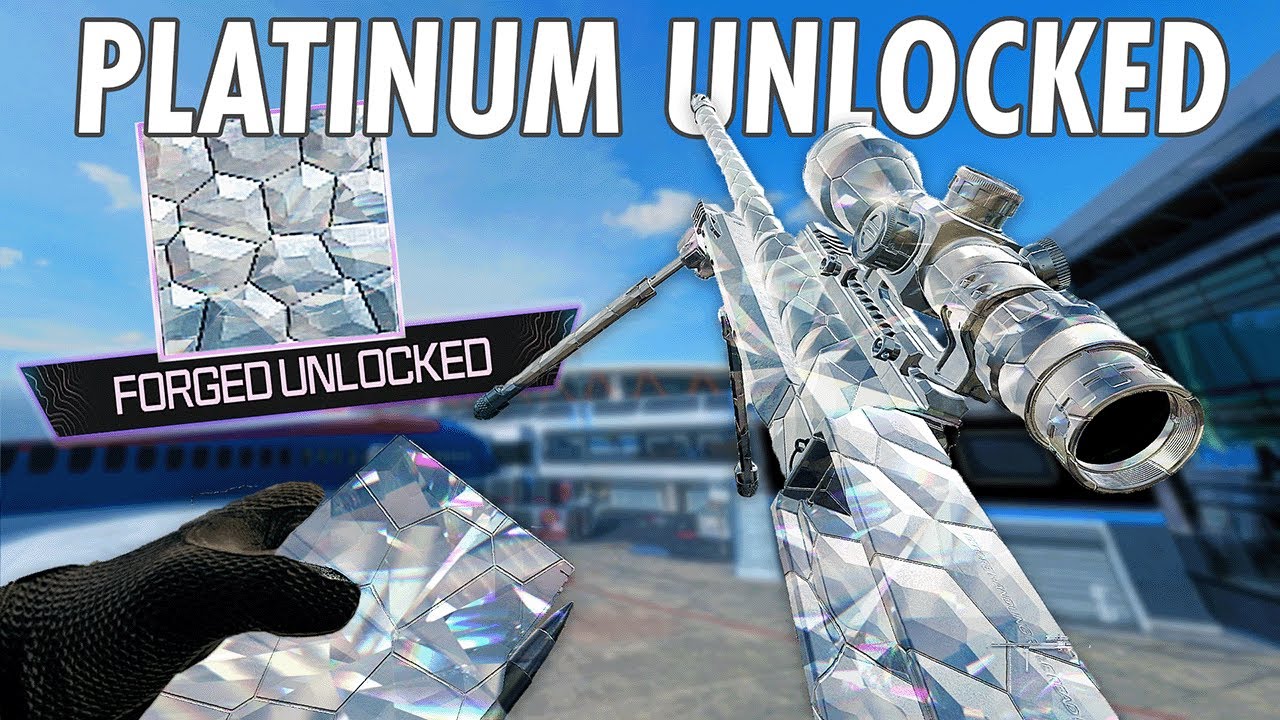 unlocking the NEW PLATINUM SNIPERS and they're so CLEAN