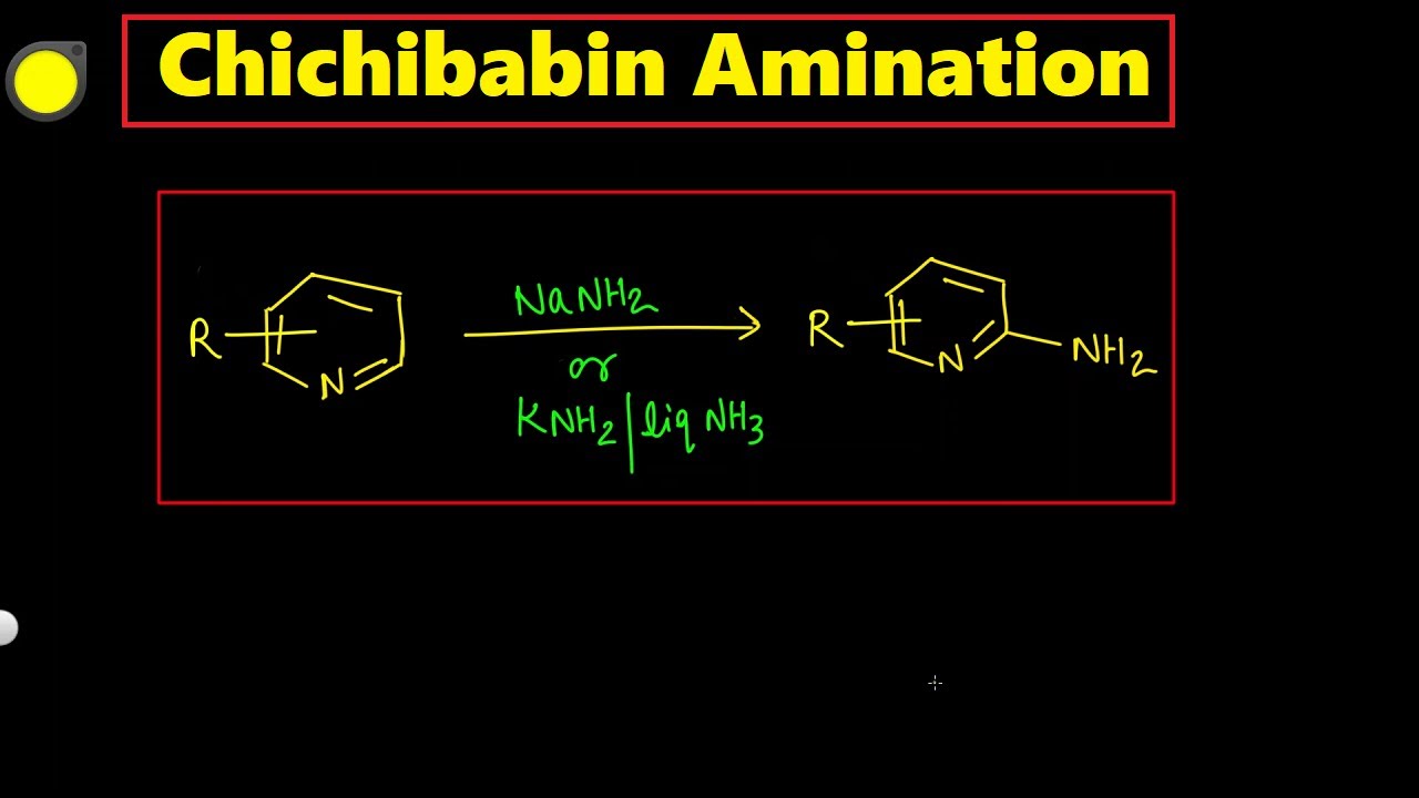 Chichibabin Amination Reaction Full Detailed Reaction Mechanism || Organic Named Reaction ||