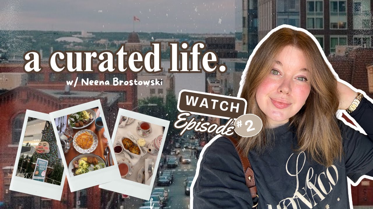 〰️ a curated life. | a week in my life, christmas shopping, brunch, tea time, insta360 go ultra vlog