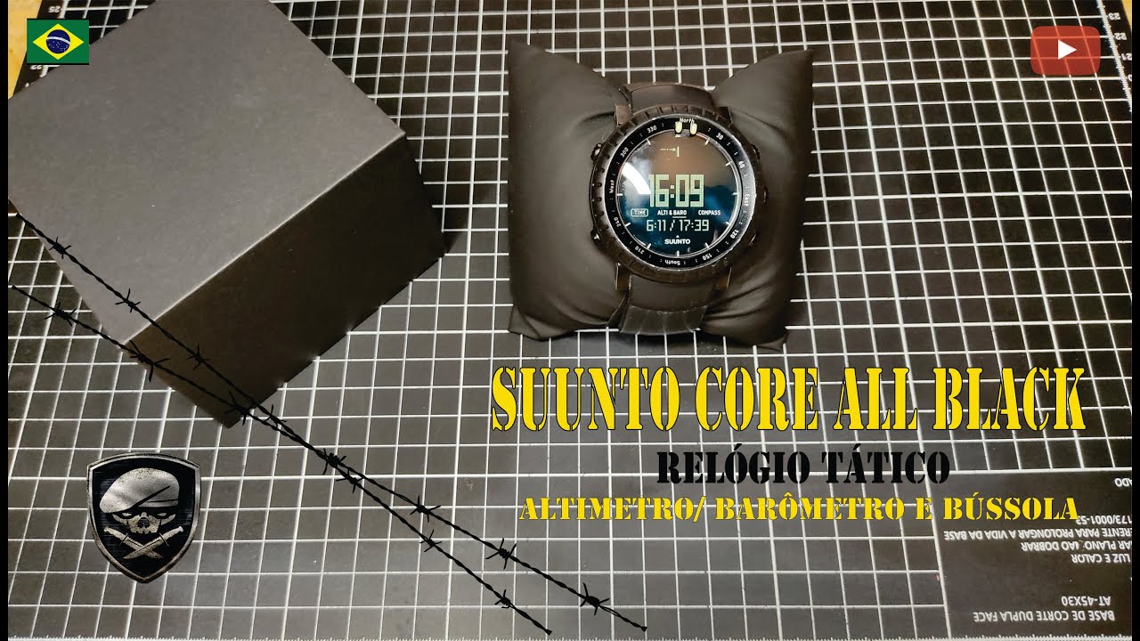 Suunto Core All Black Relogio Militar