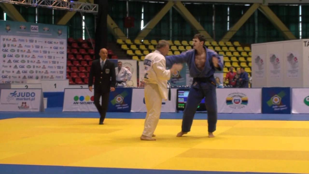 Judo Veterans EM 2012 Opole M5-81kg Finale Efimov(RUS)-Ionov(RUS)