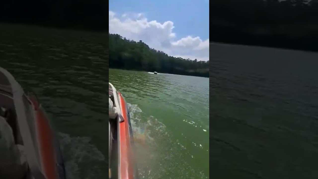 Speed Boating in Munnar, Kerala #ytshorts #trending #kerala