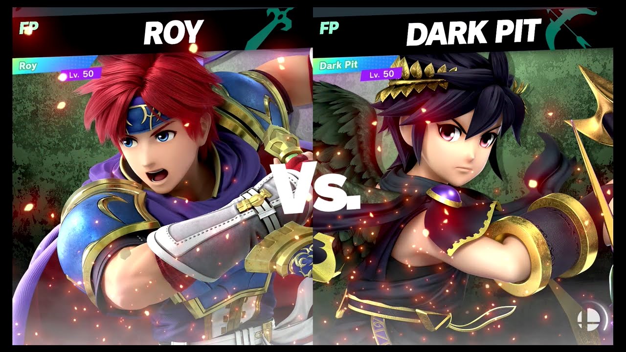 Super Smash Bros Ultimate Amiibo Fights  – Request #18989 Roy vs Dark Pit