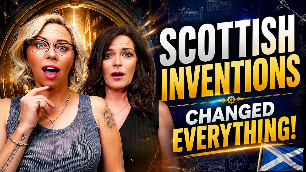 American Couple Reacts: Surprising Things Scotland Invented | FIRST TIME REACTION!