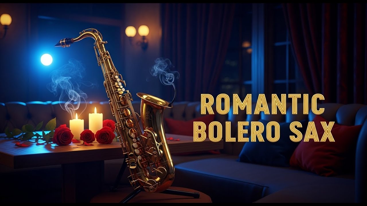 Romantic Bolero Sax Instrumental | Música Suave y Romántica