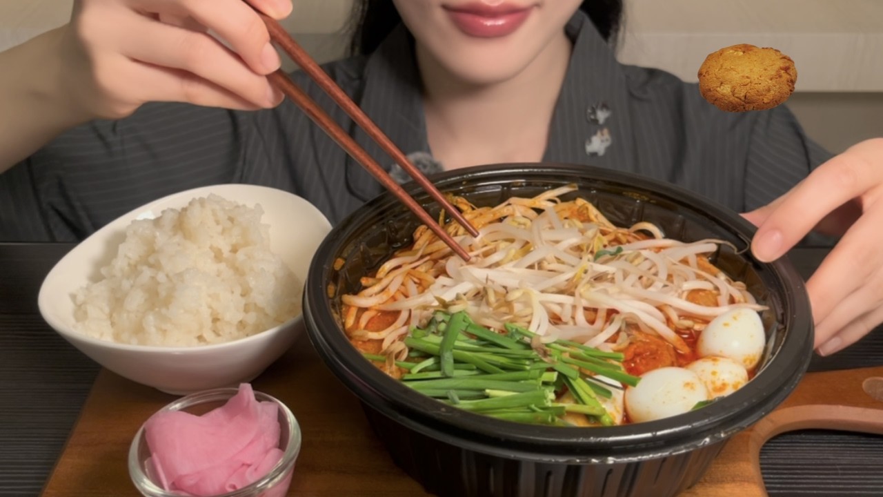 숙주 가득 올라간 얼큰 곱도리탕 먹방 | Spicy Braised Chicken (Gopdoritang) Mukbang ASMR