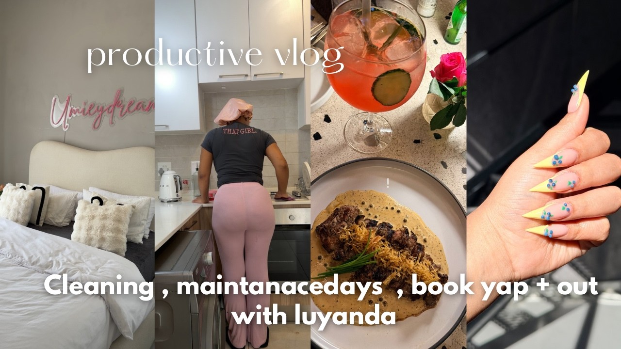 cleaning my apartment, mantenance day, vent sessions, out with friends