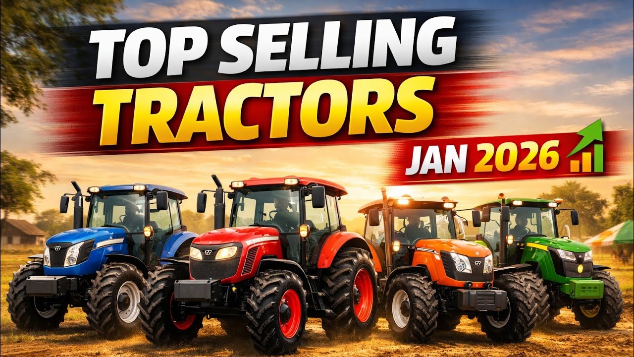 January 2026 Sales Report | Top 10 Selling Tractor's Brand in India | #tractors