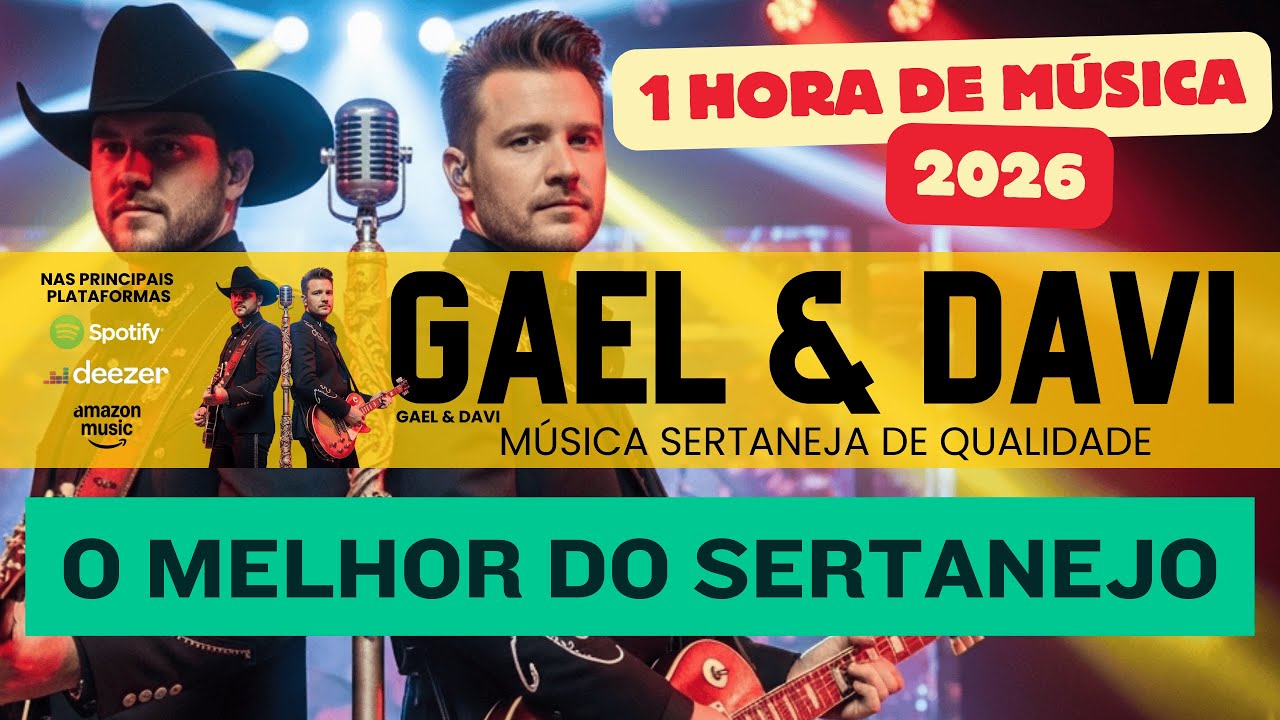 100 SERTANEJOS MAIS TOCADAS Gael & Davi Oficial