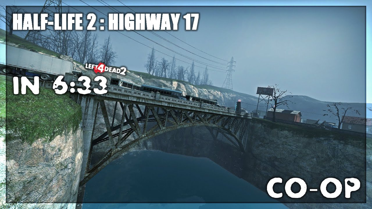 [TAS] Left 4 Dead 2 | Half-Life 2: Highway 17 in 6:33 - Co-op