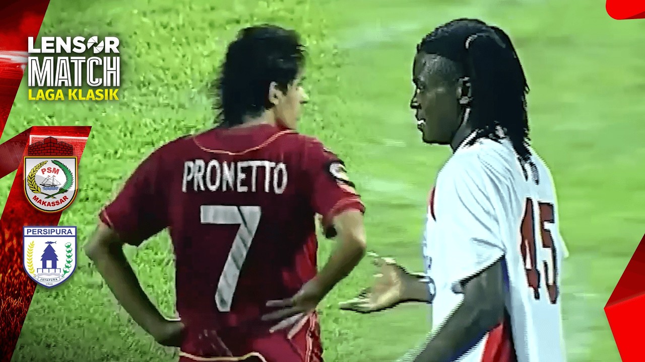 PERSIPURA BERI PERLAWANAN BALIK KE PSM MAKASSAR | PSM MAKASSAR VS PERSIPURA BABAK 2 ISL 2008/2009
