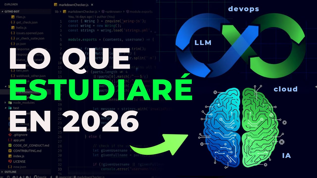 Qu&eacute; voy a estudiar en 2026 como programador