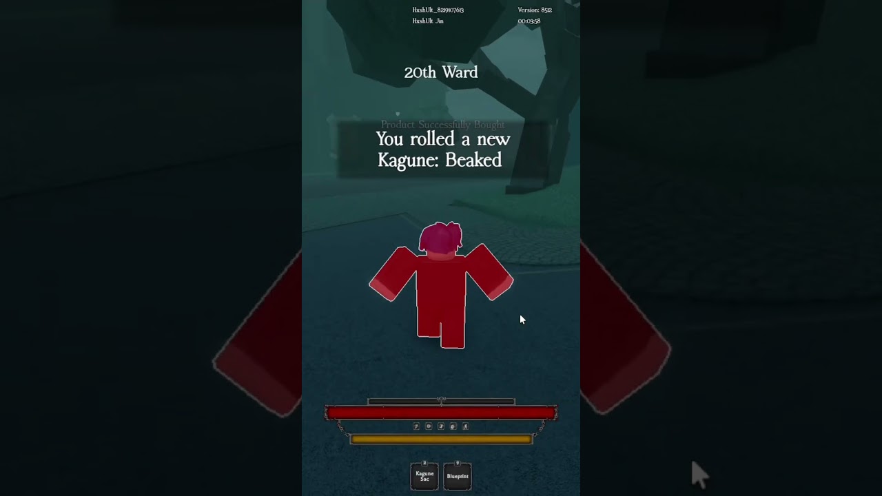 How to change your kagune #fypage #roblox #fypyoutube #ghoul #ghoulre #anime #robloxedit #tiktok