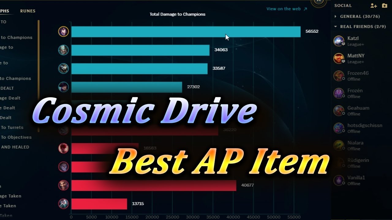 Buy Cosmic Drive on Ahri in Season 12
