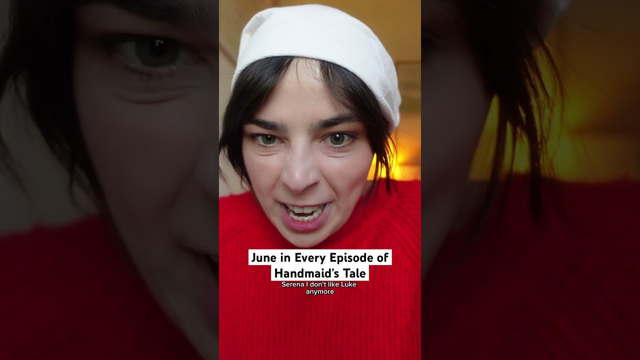 Джун в каждом эпизоде ​​&laquo;Рассказа служанки&raquo; #handmaidstale #hulu #смешно
