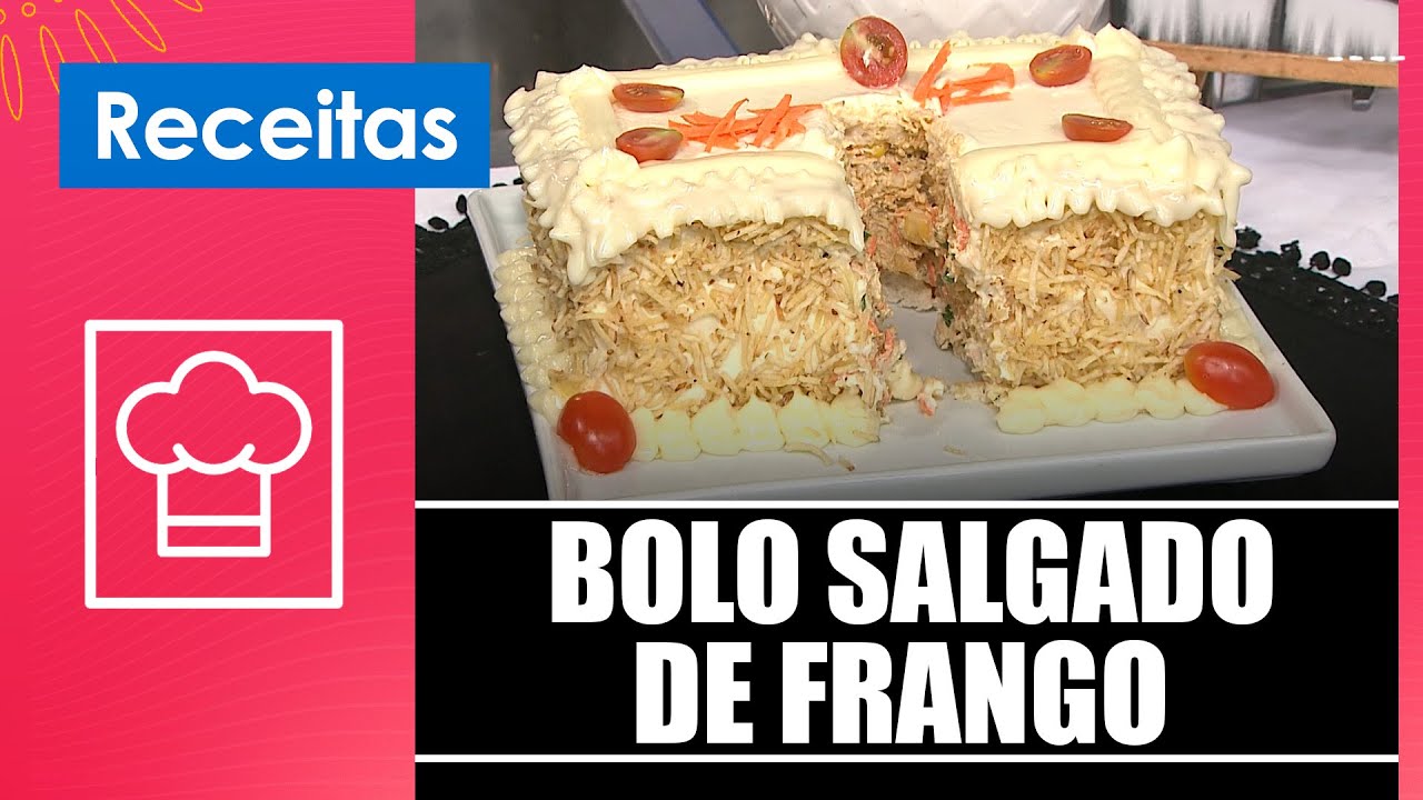 Prepare um bolo salgado de frango fácil com Douglas Volpy – 21/01/26
