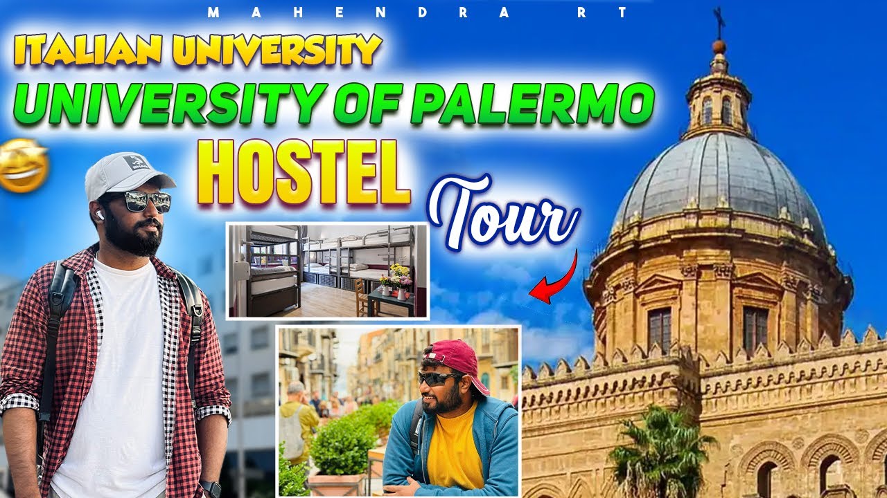 Italian University Hostel Tour | University of Palermo Hostel | Scholarship |Free Education in Italy