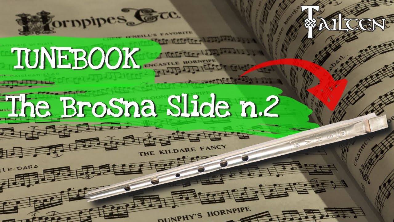 The Brosna Slide n.2 - Tin Whistle [Tailten Tutorial / Tunebook]