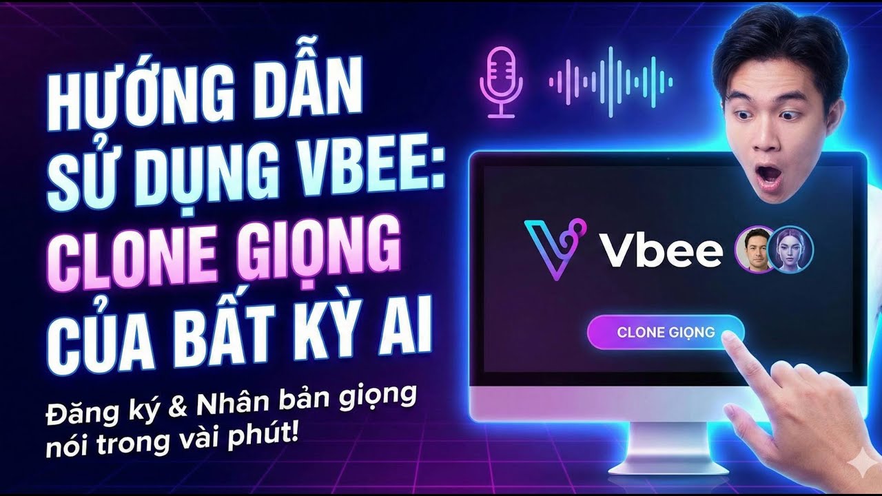 Инструкция по регистрации и использованию Vbee для клонирования любого голоса.