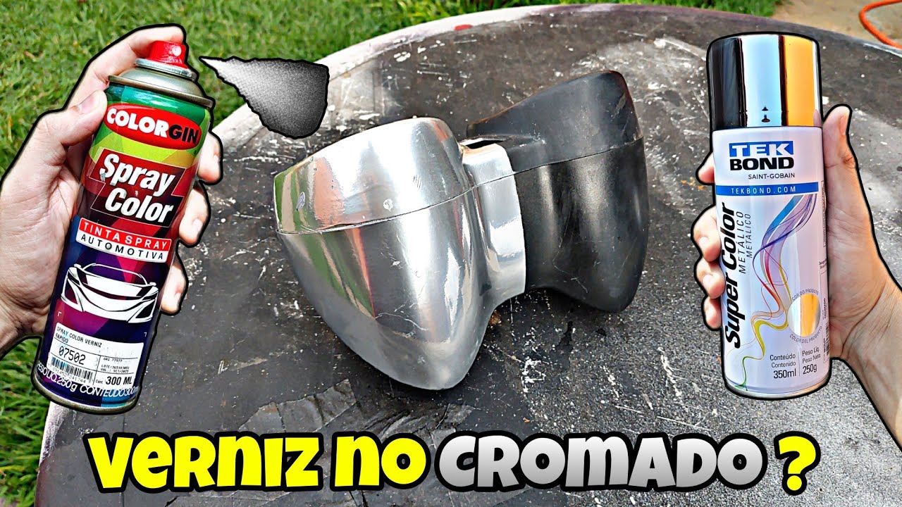 Verniz No Spray Cromado Funciona ?