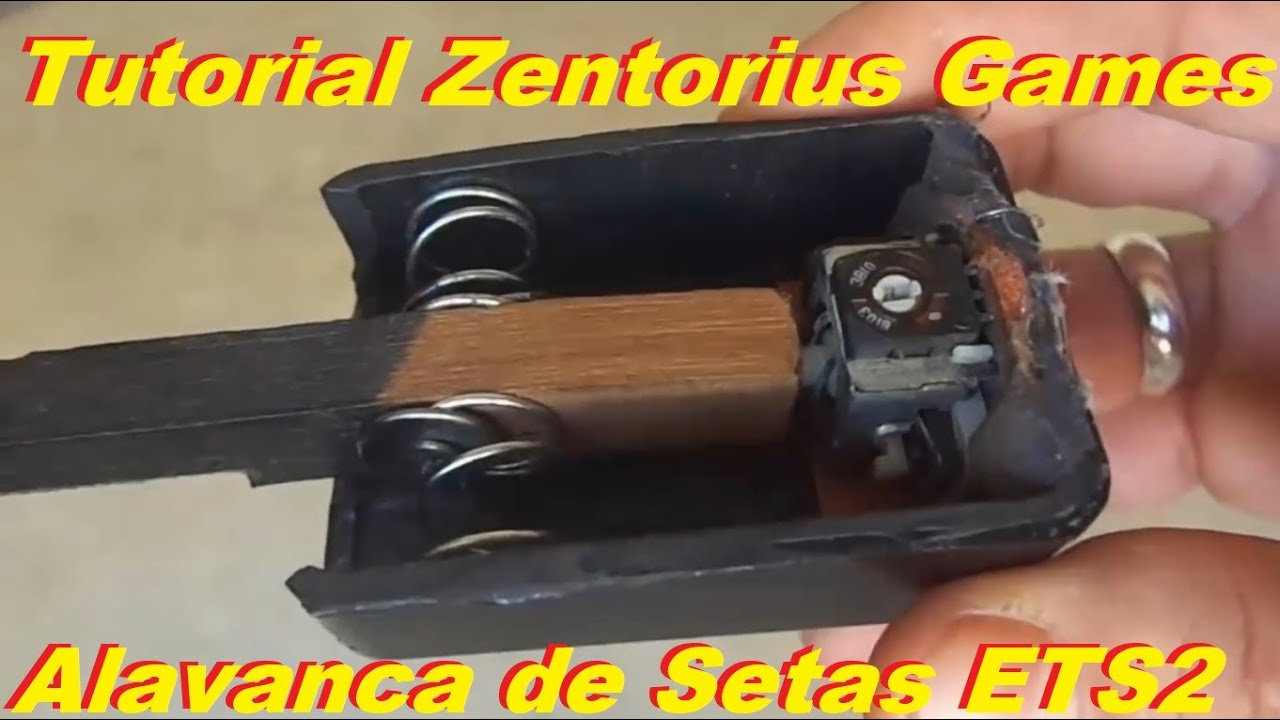 Tutorial - Alavanca de Setas para ETS2 e jogos de direção